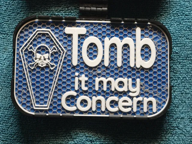 Tomb it may Concern sign
