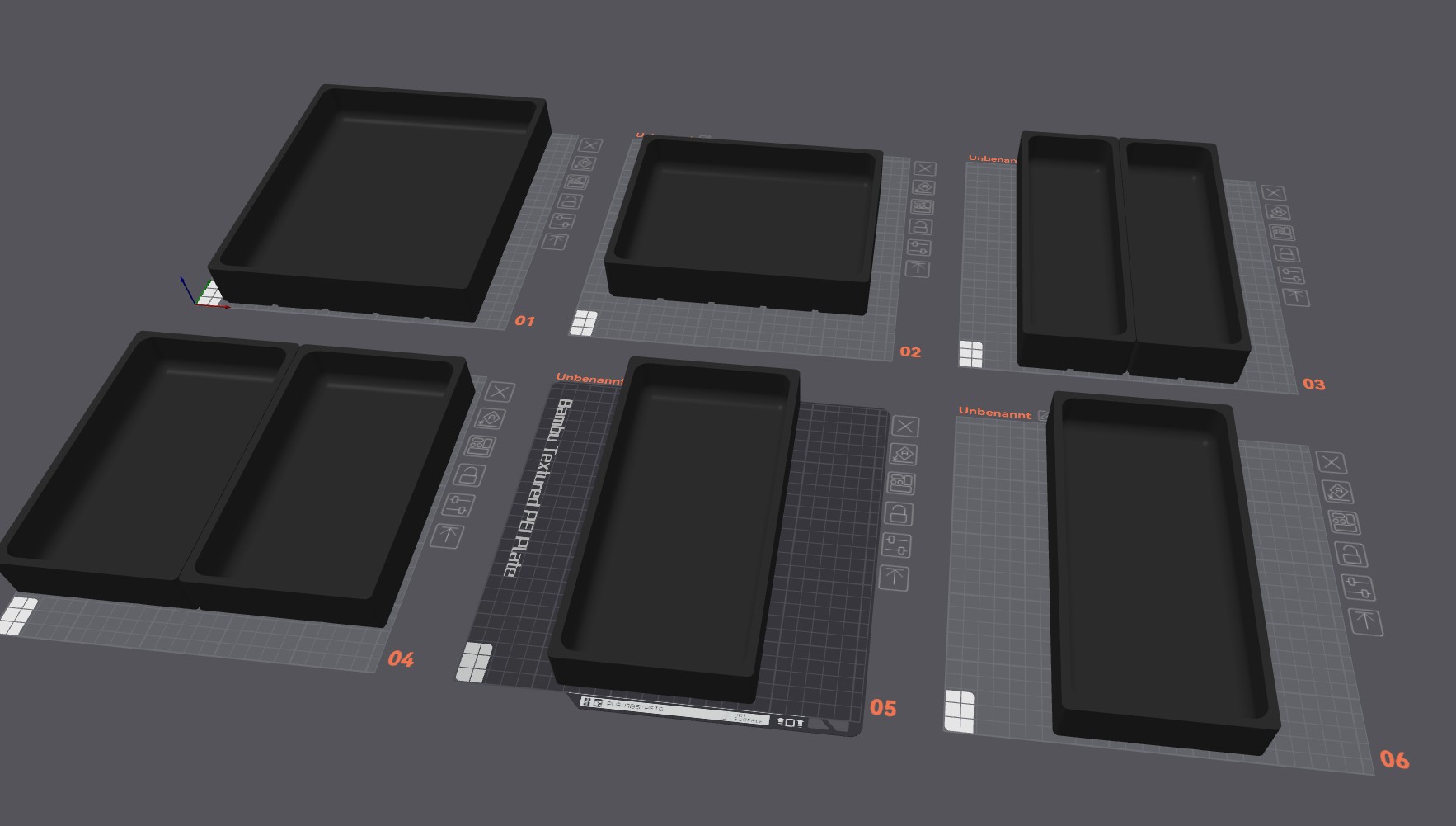 Gridfinity Modular Modern Kitchen Trays