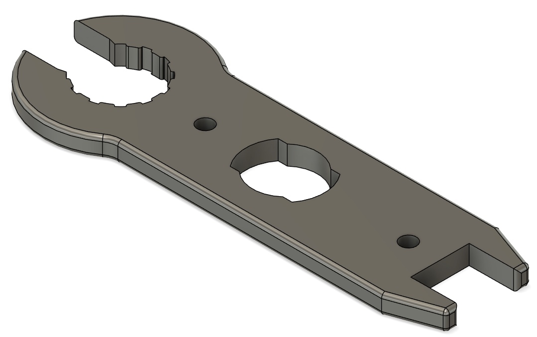 klíč na MC4 3D model