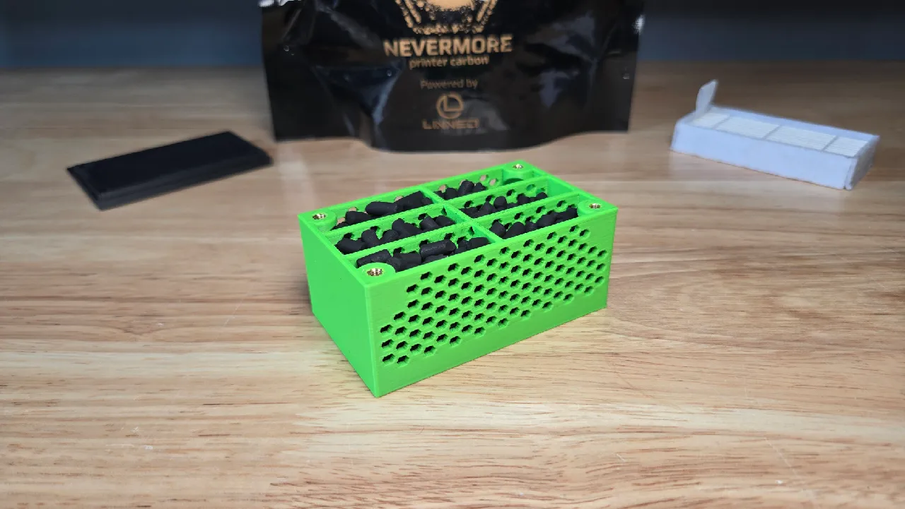 Qidi Plus 4 Carbon/HEPA Filter By JD 3D Design by JD 3D