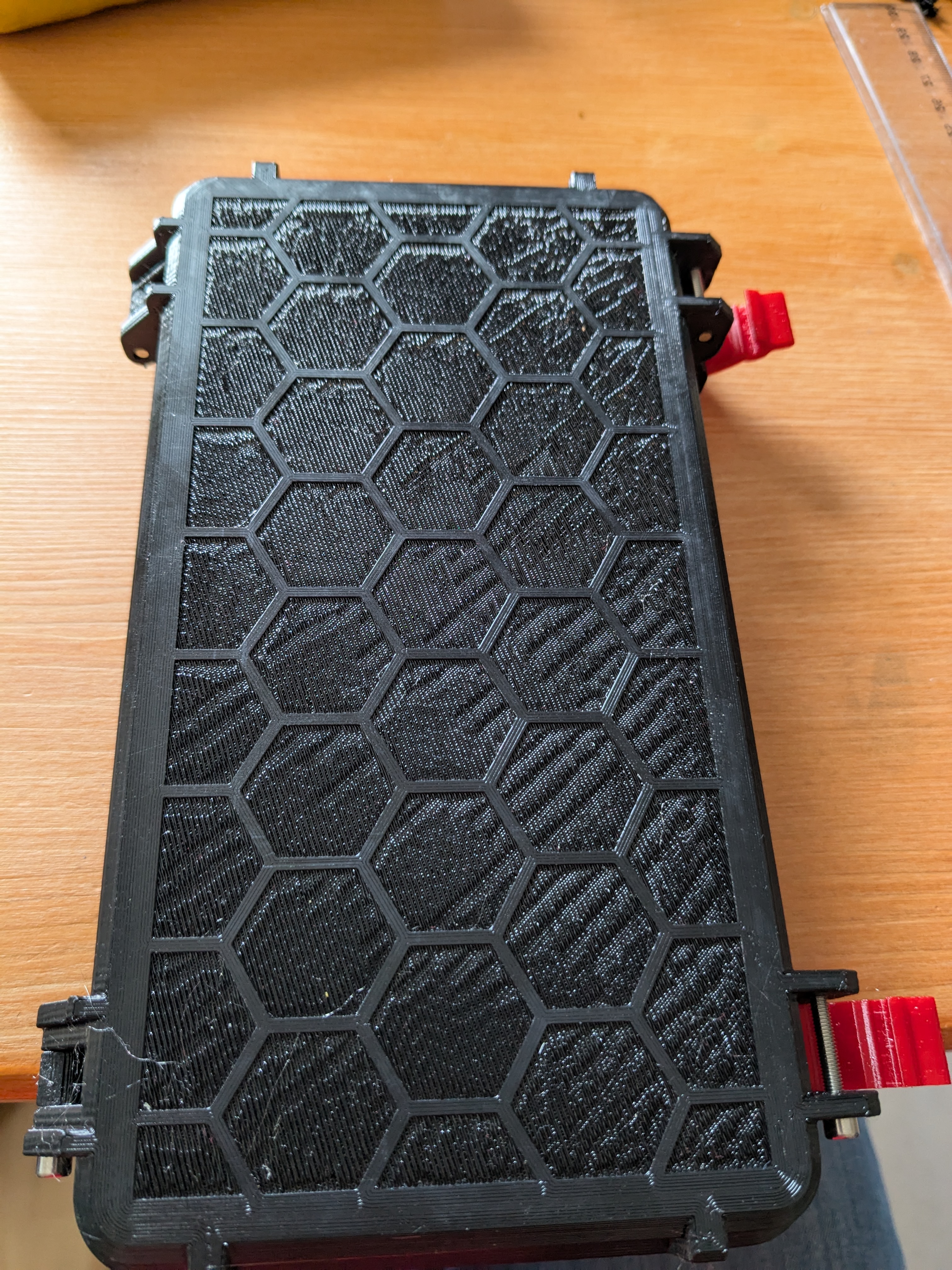PINECIL & TS100/101 ALL-IN-ONE CASE with hexagonal pattern