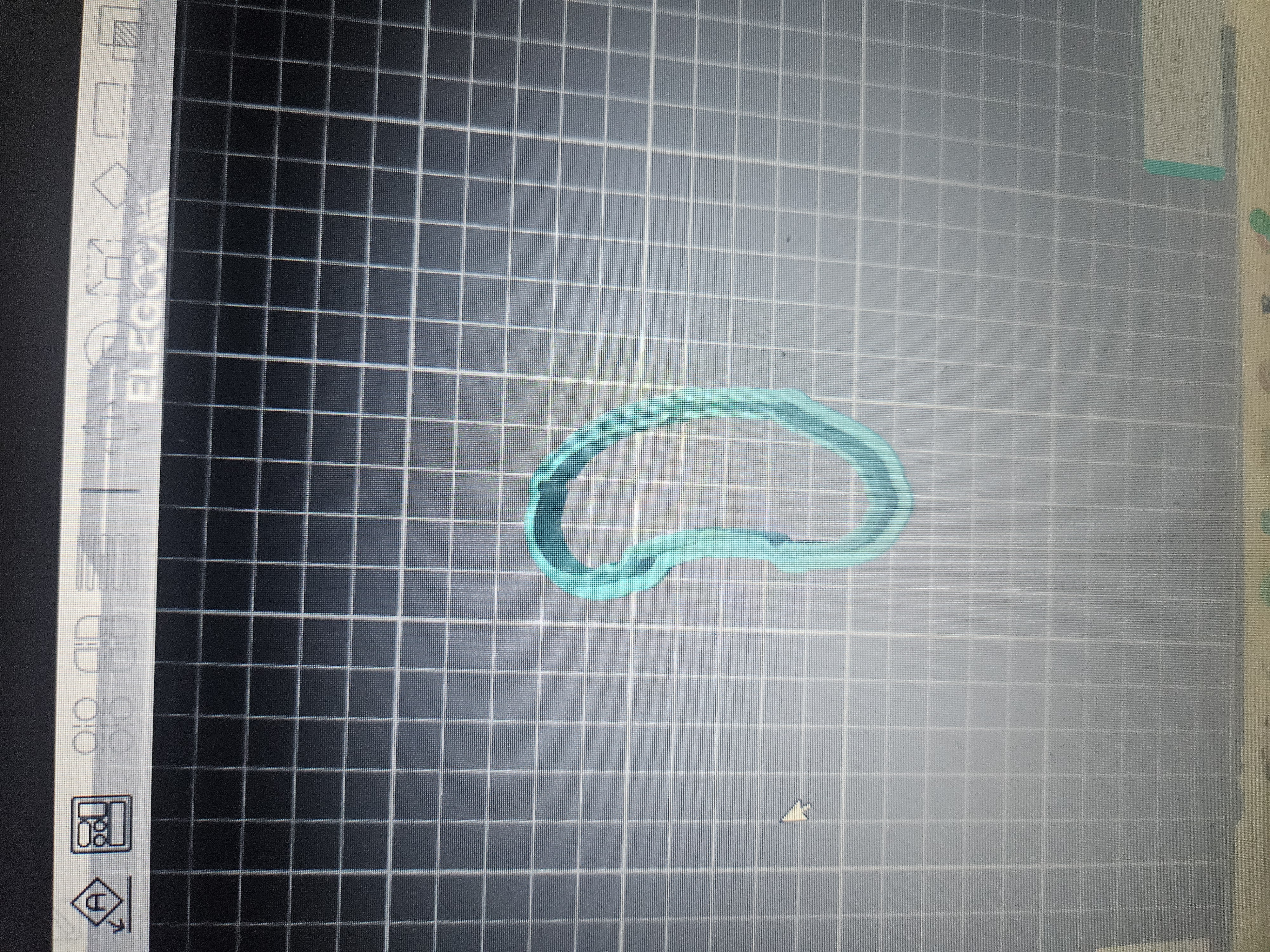 Pickle Cookie cutter 3D model