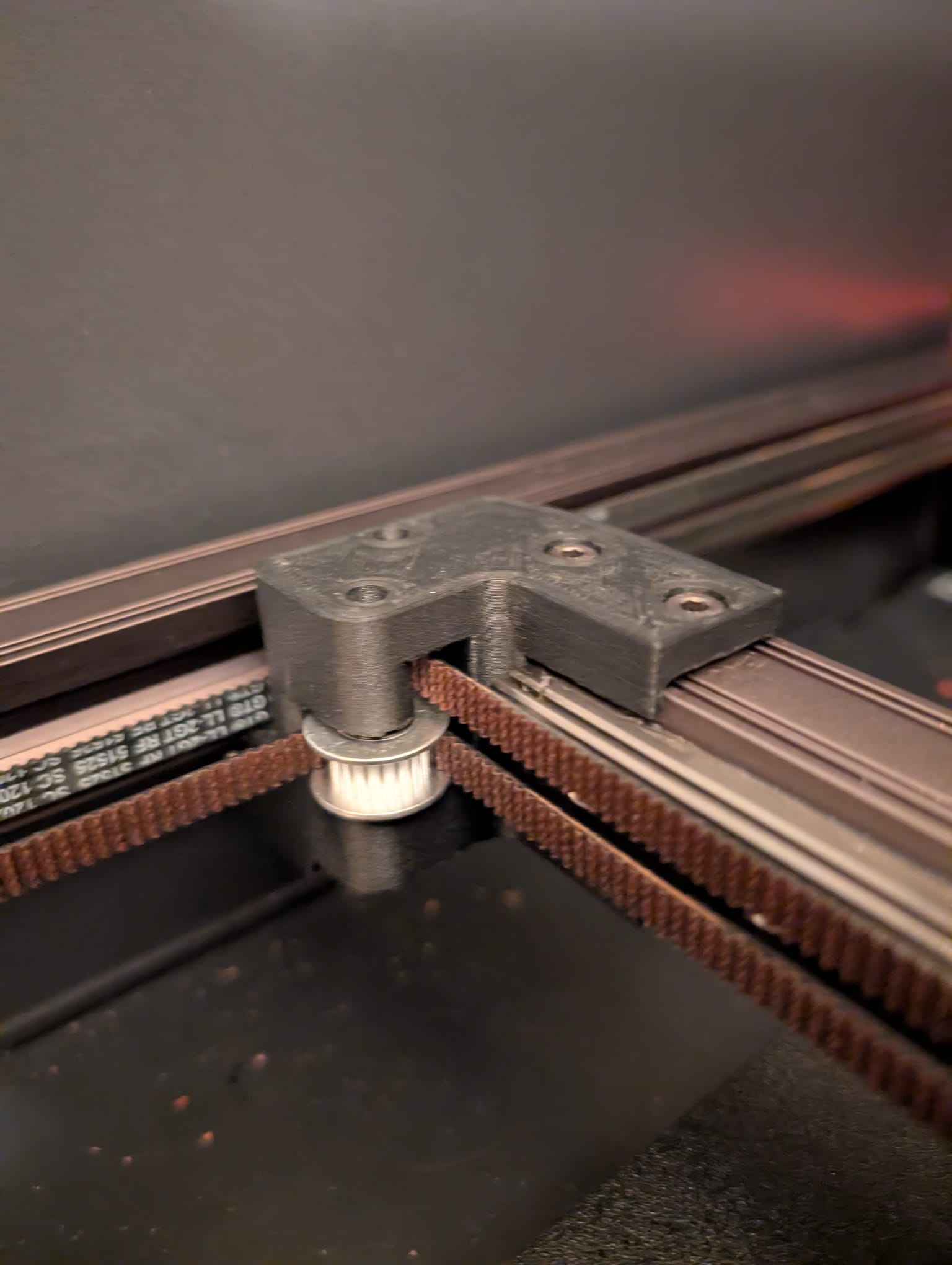 SV08 One-Piece XY Gantry Joints for Belt Alignment Correction