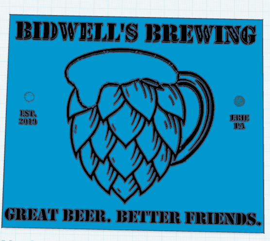 Bidwells Brewing Placard