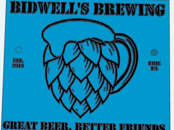 Bidwells Brewing Placard