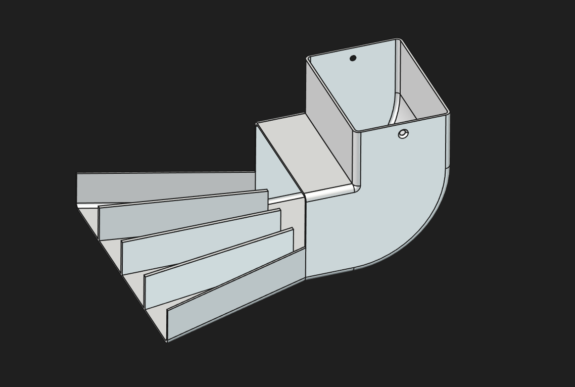 Gutter Downspout Diffuser