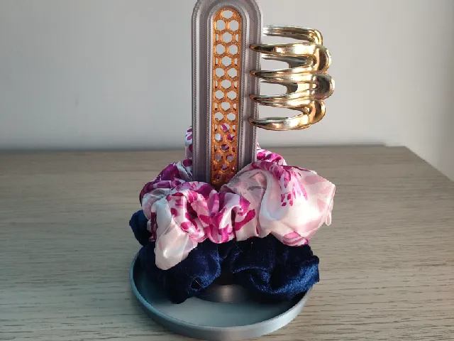 Hair ties stand / scrunchies holder