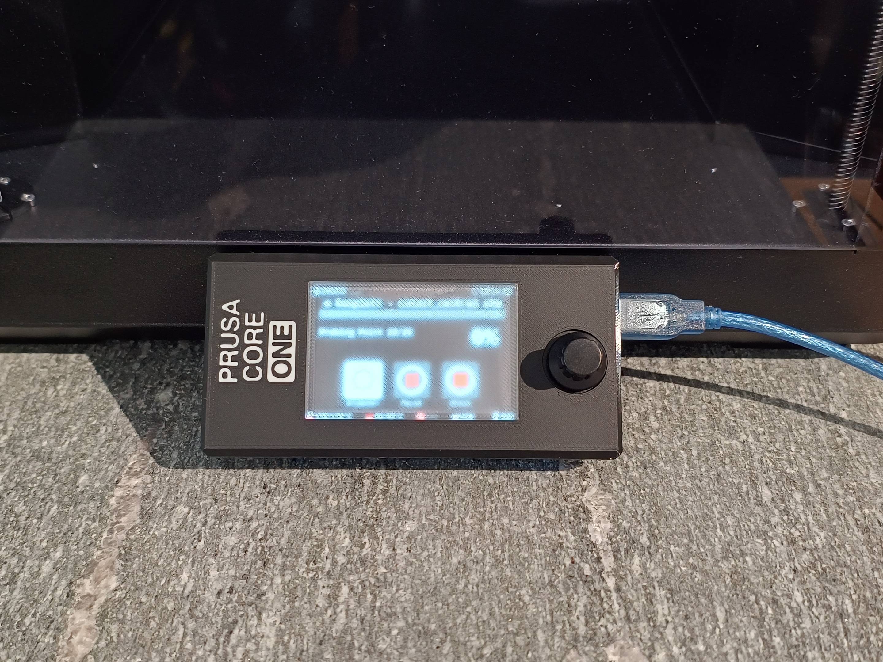 Prusa Core One Displaycover