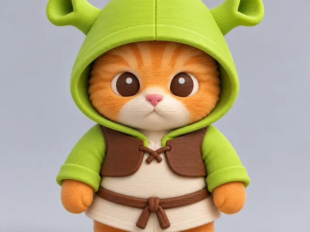 Kitty inspired by Shrek