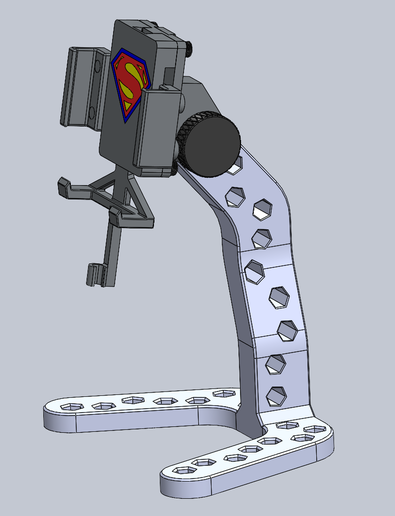 “Super Stand” – Unique 3D Printable Phone Holder