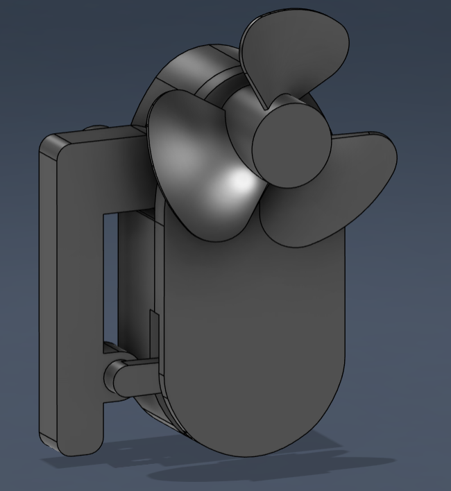 Mechanical Hand Fan