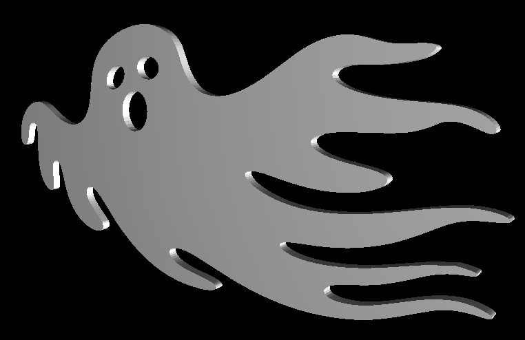 Flying Ghost Decoration