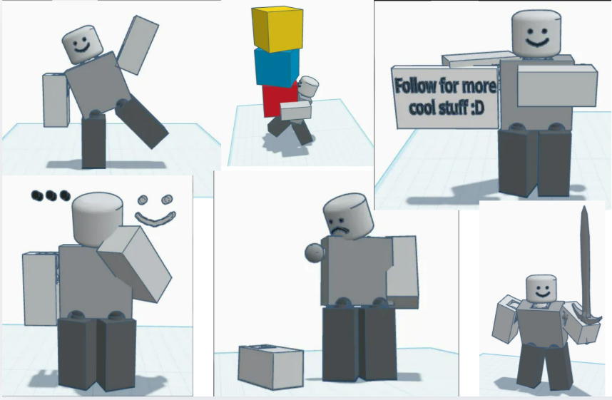 [NEW] Articulated Roblox figure V3.5
