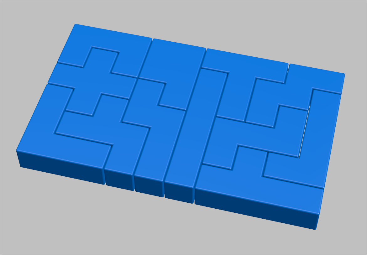 Pentomino Pieces and Boxes