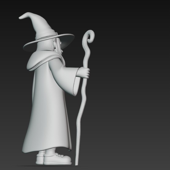wizard with staff — miniatura 5