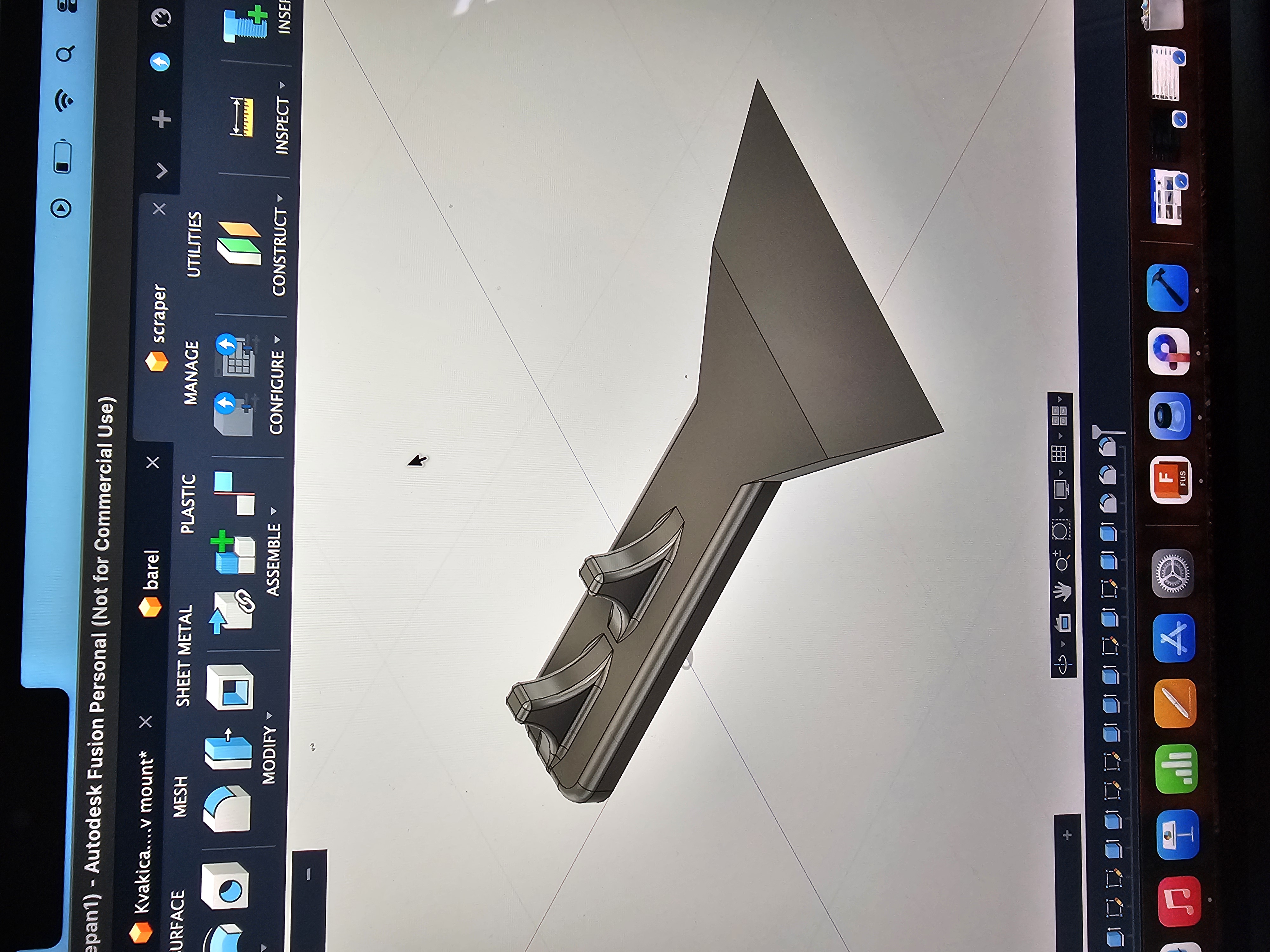 Print Bed Cleaning Tool / Scraper