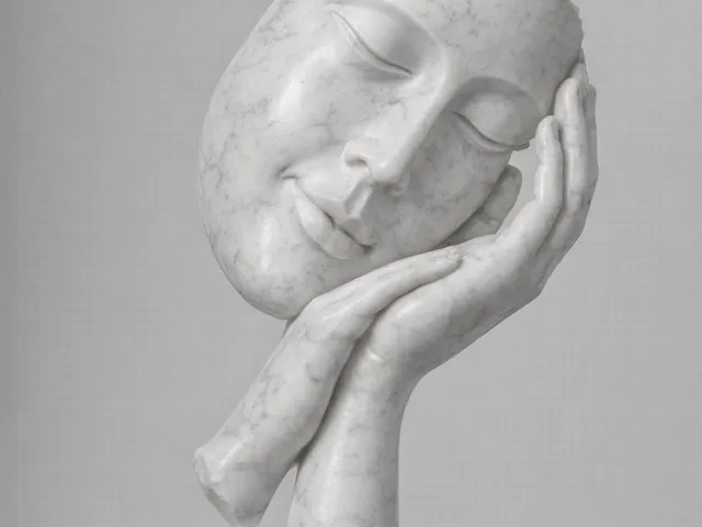 Sleeping time statue