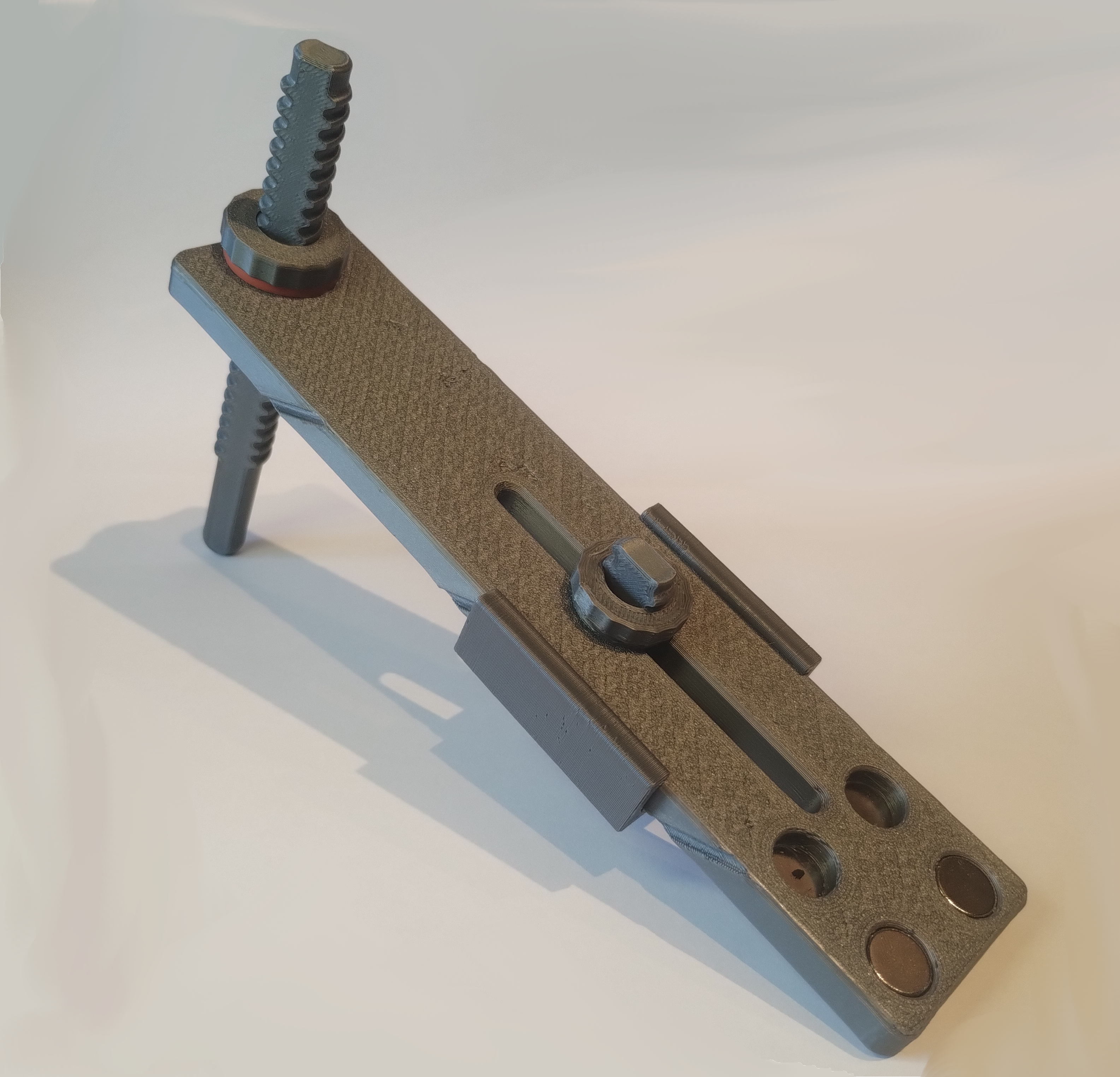 Sharpening training wheels. Knife sharpening tool - compact fixed angle system for any stone — miniatura 3
