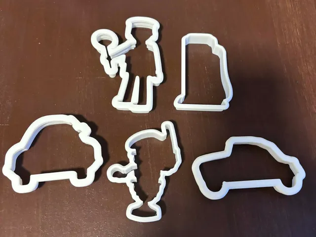 cookie cutters - automotive / transportation theme