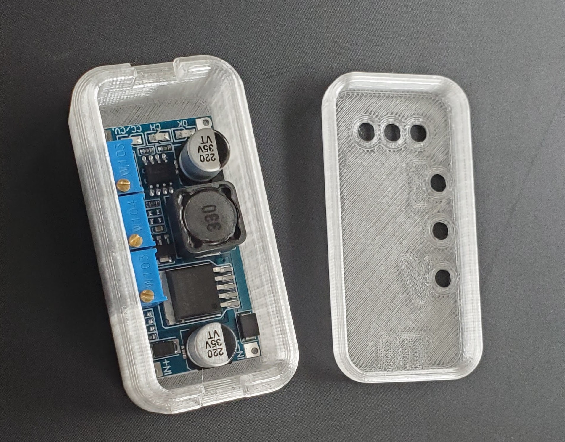CC-CV LM2596S regulator case