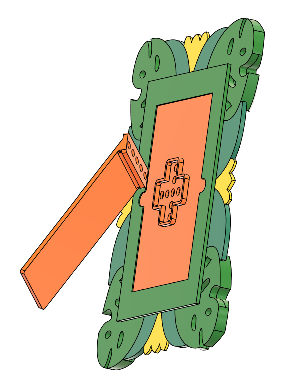 Tropical style frame — miniatura 4