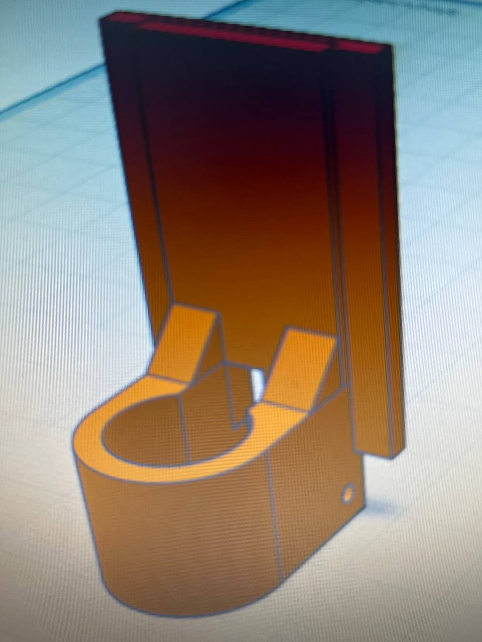 Feeding mechanism for a Kraftool hot glue gun