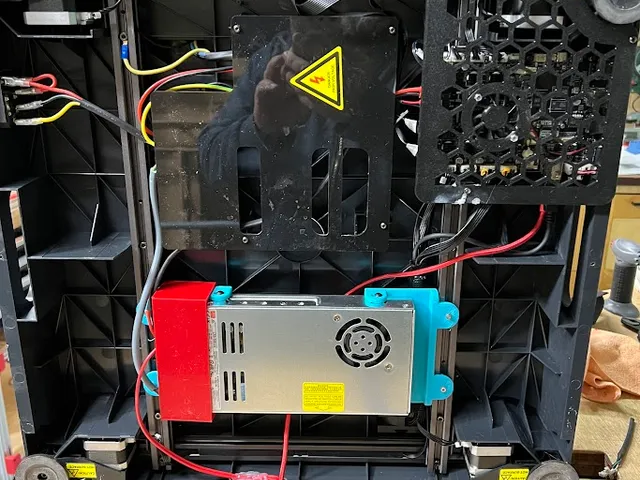 Alterative base plate for SV08 main board, using standard fan