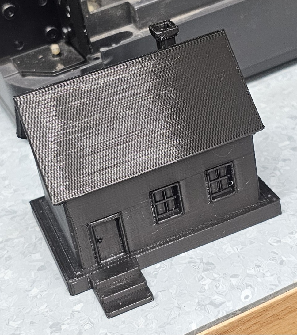 Simple house 3D model
