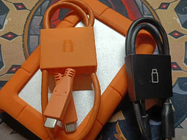 LaCie Rugged USB-C cable holder