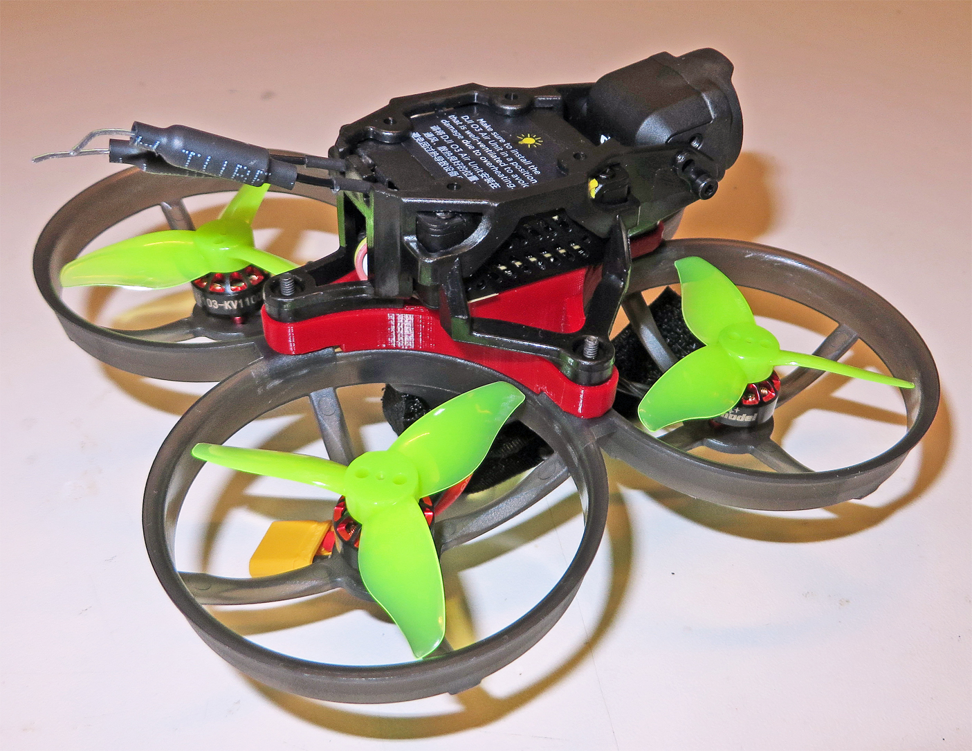 Wiring Protector for Mobula 8 with DJI 03 Air Unit
