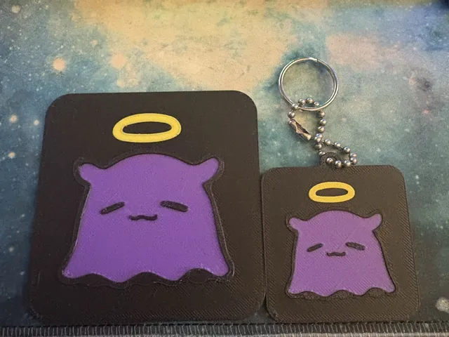 Hololive Ninomae Ina'nis Takodachi Plaque+keychain