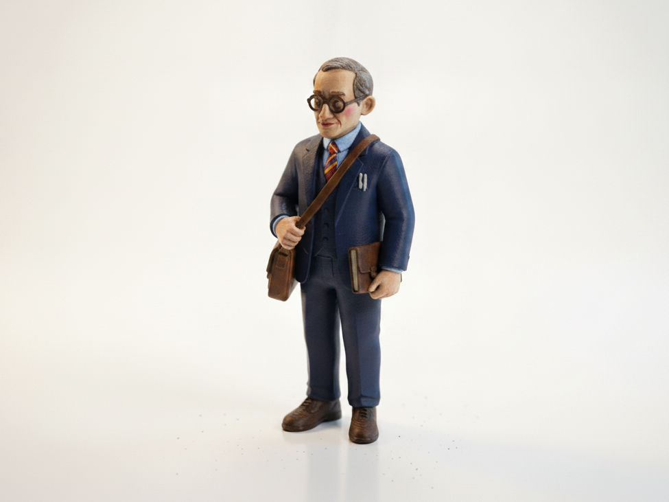 Lecturer Professor Teacher Figurine 3D Printable