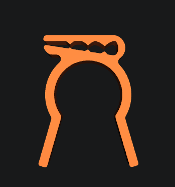 SUP Board paddle holder