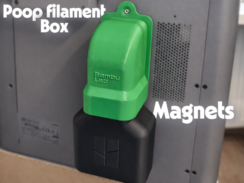 Caja de caquitas de filamento