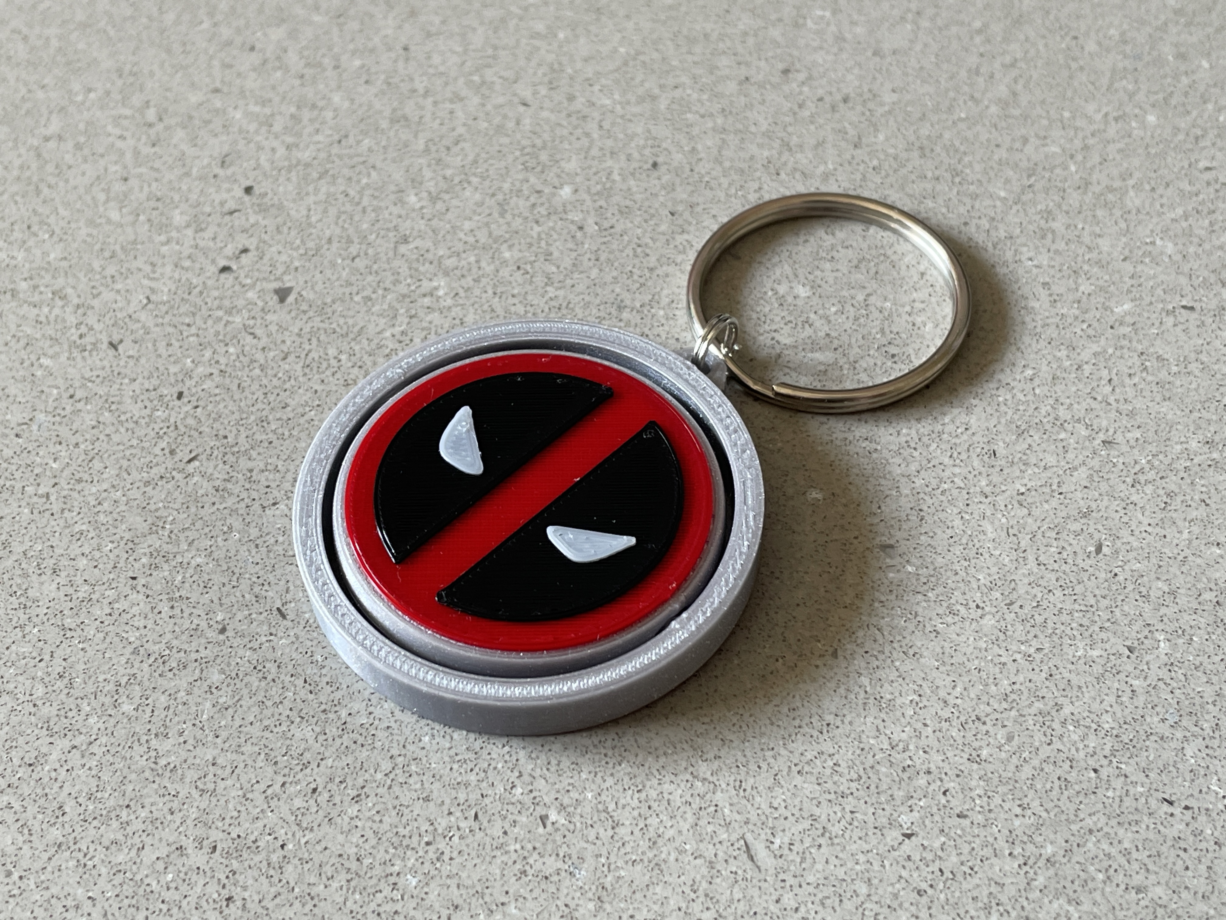 Deadpool Keychain - Print in Place