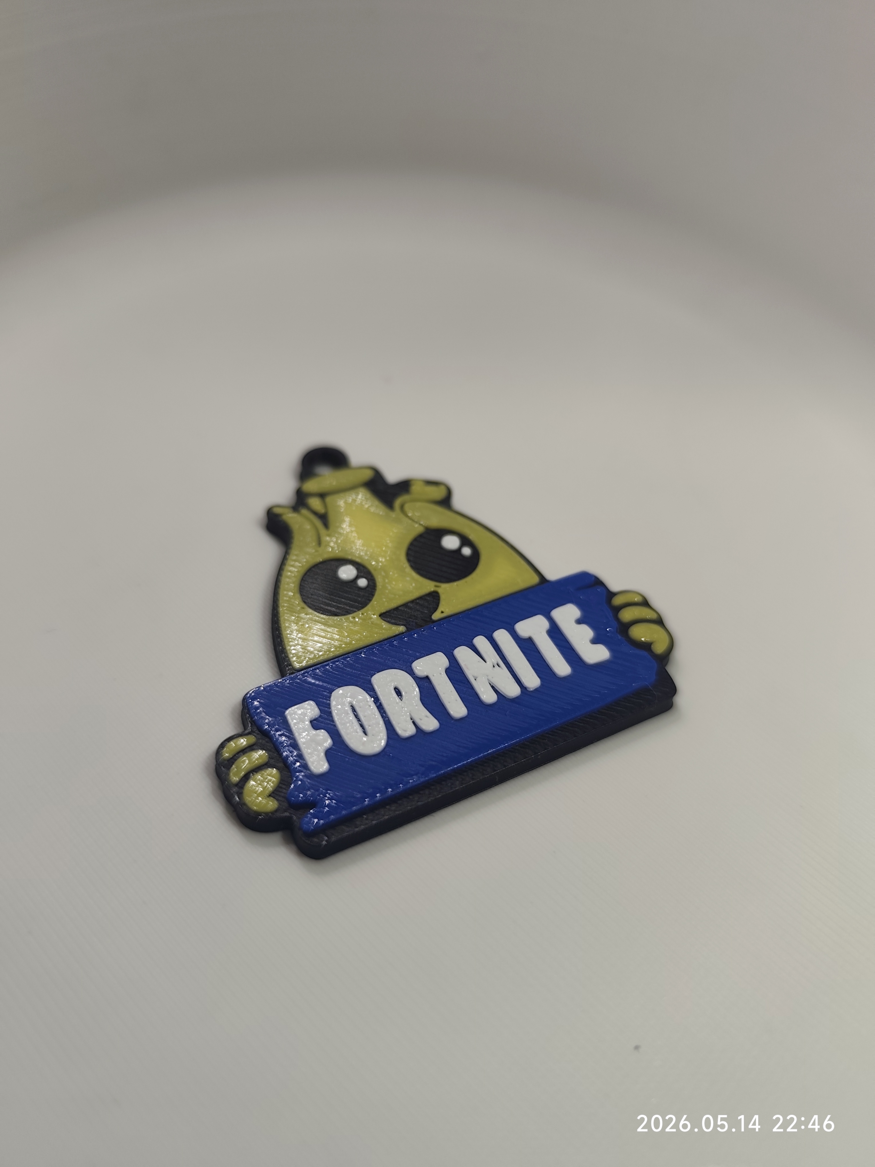 Fortnite peely keychain