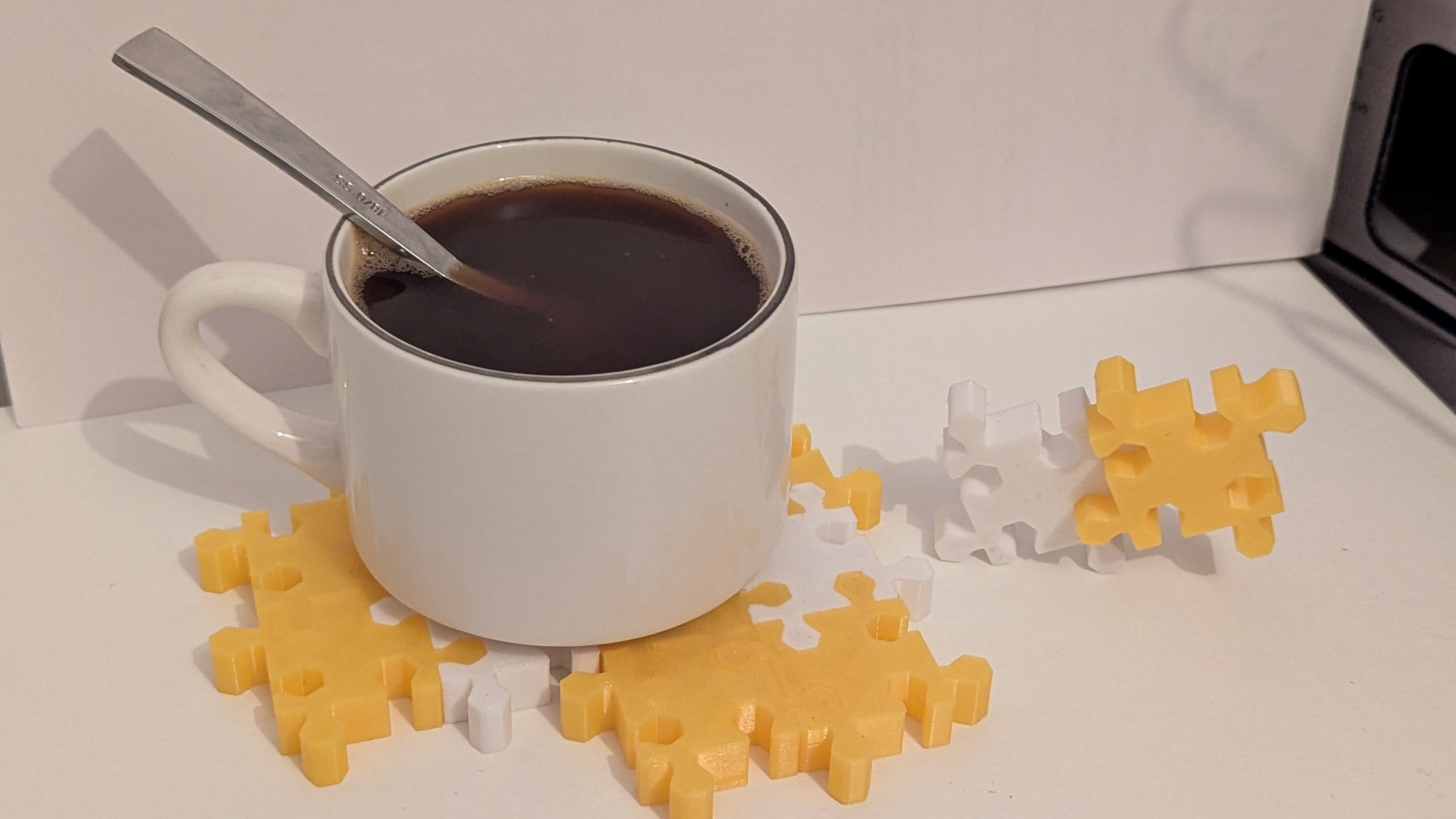 puzzle cup coaster