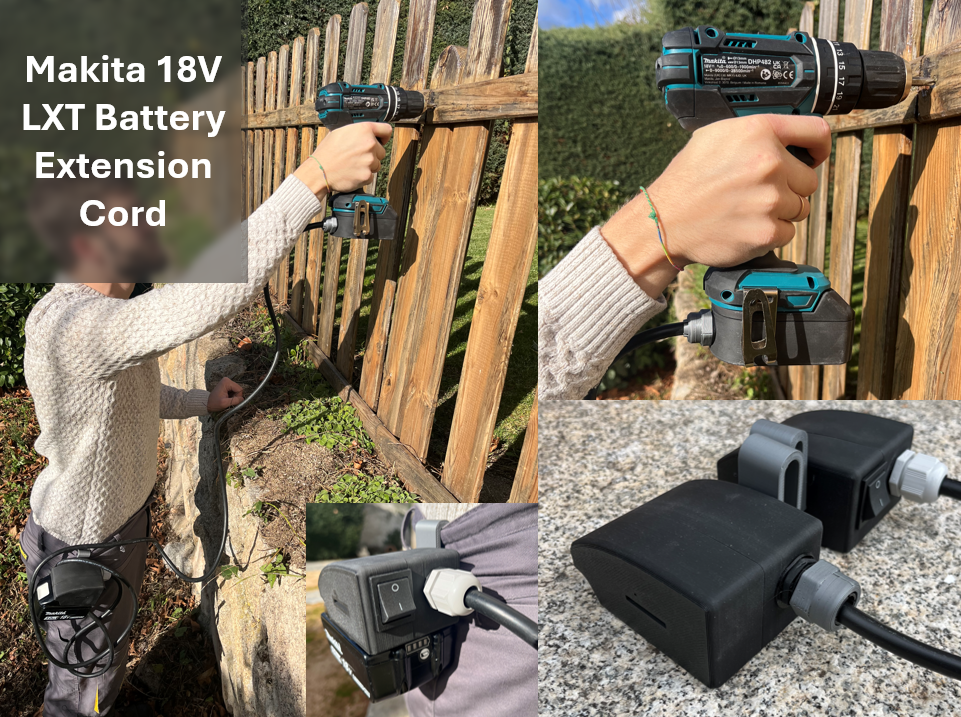 Makita 18V LXT Battery Extension Cord