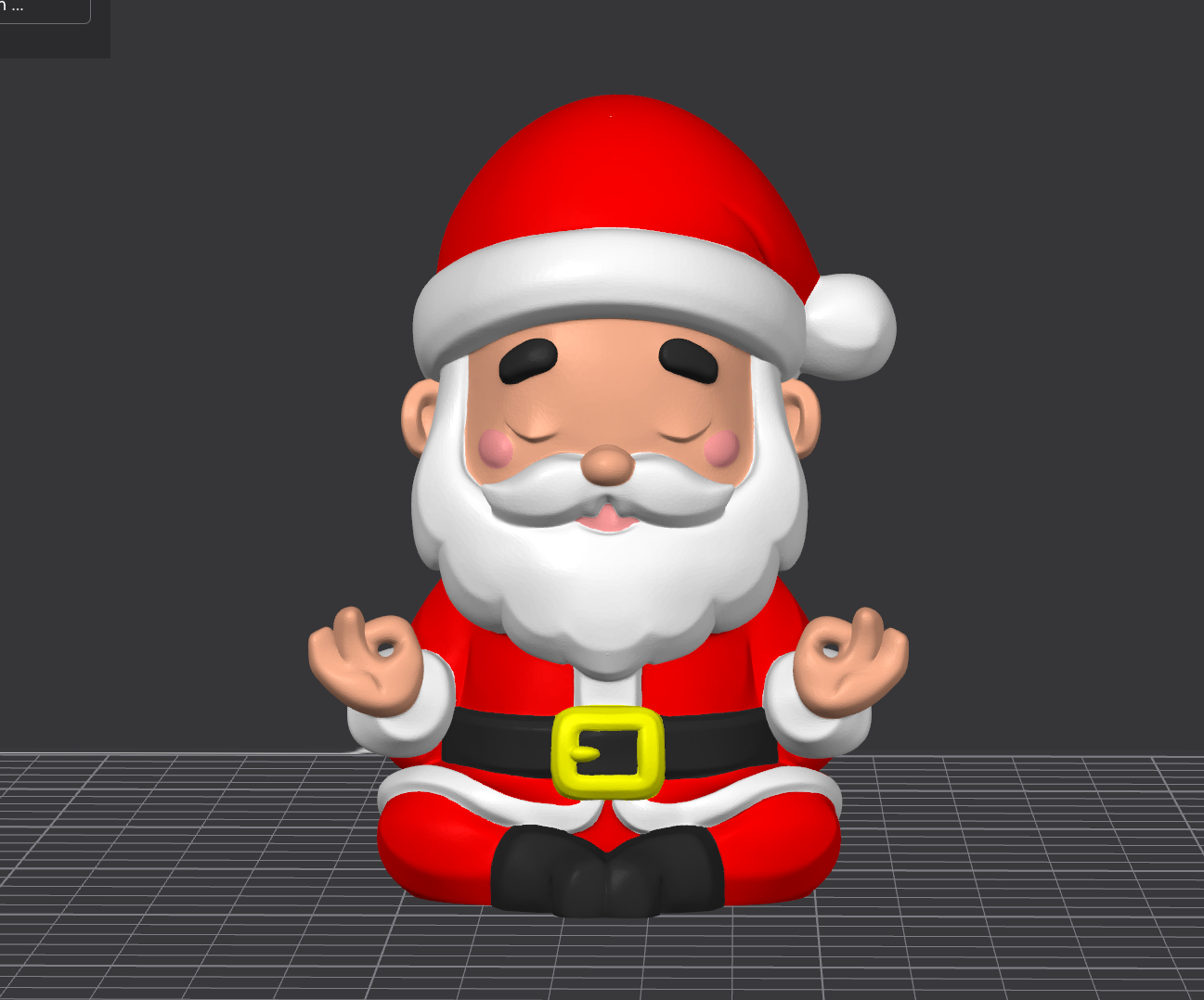 Meditating Santa — miniatura 2