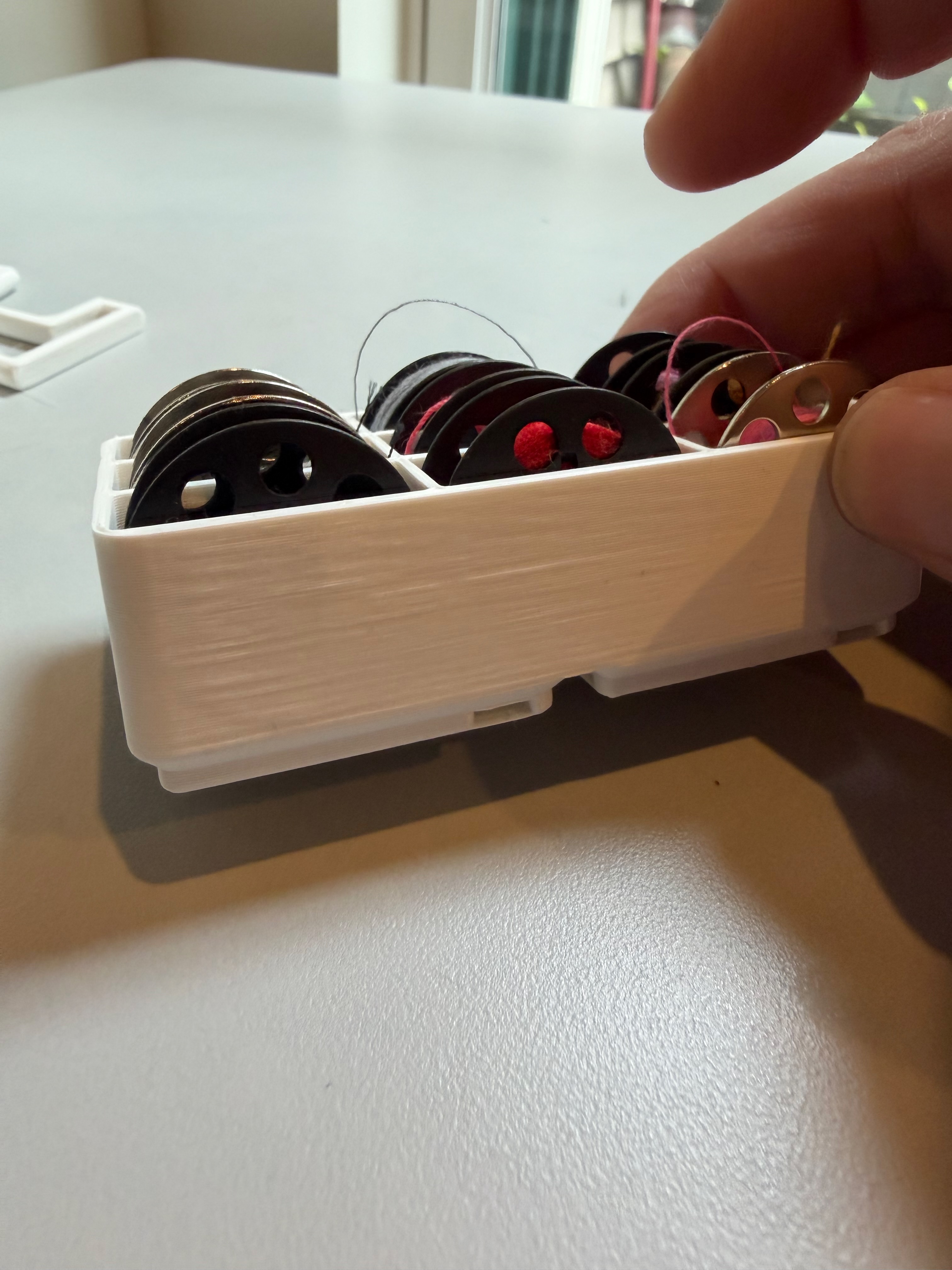 Gridfinity Class M Bobbin Holder
