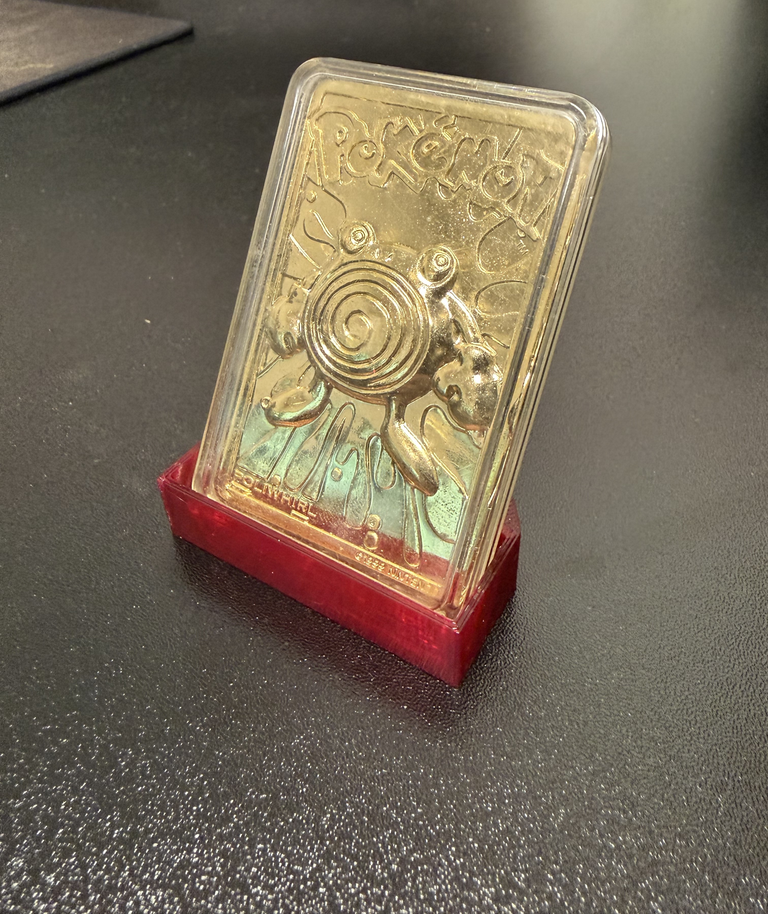 burgerking golden pokemon card holder