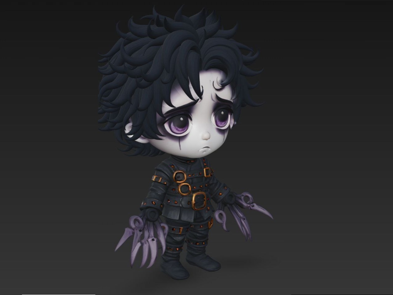 Melancholy Gothic Chibi