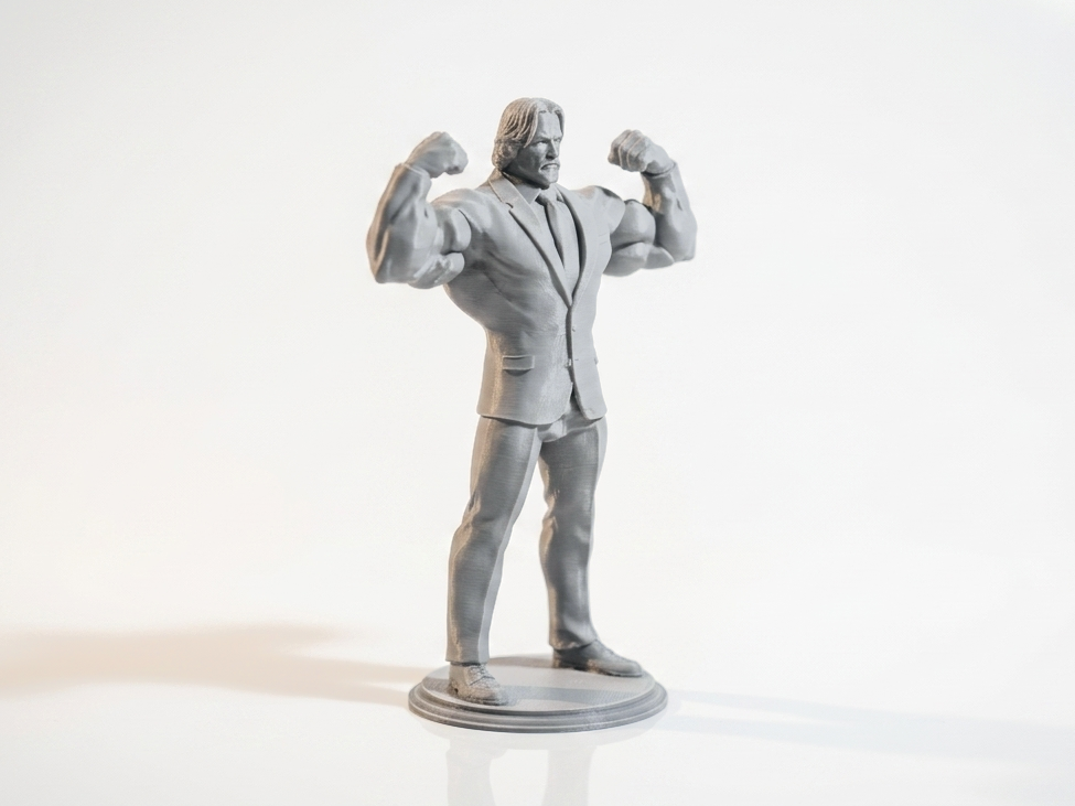 Buff John Wick Figurine Action Hero 3D Printable