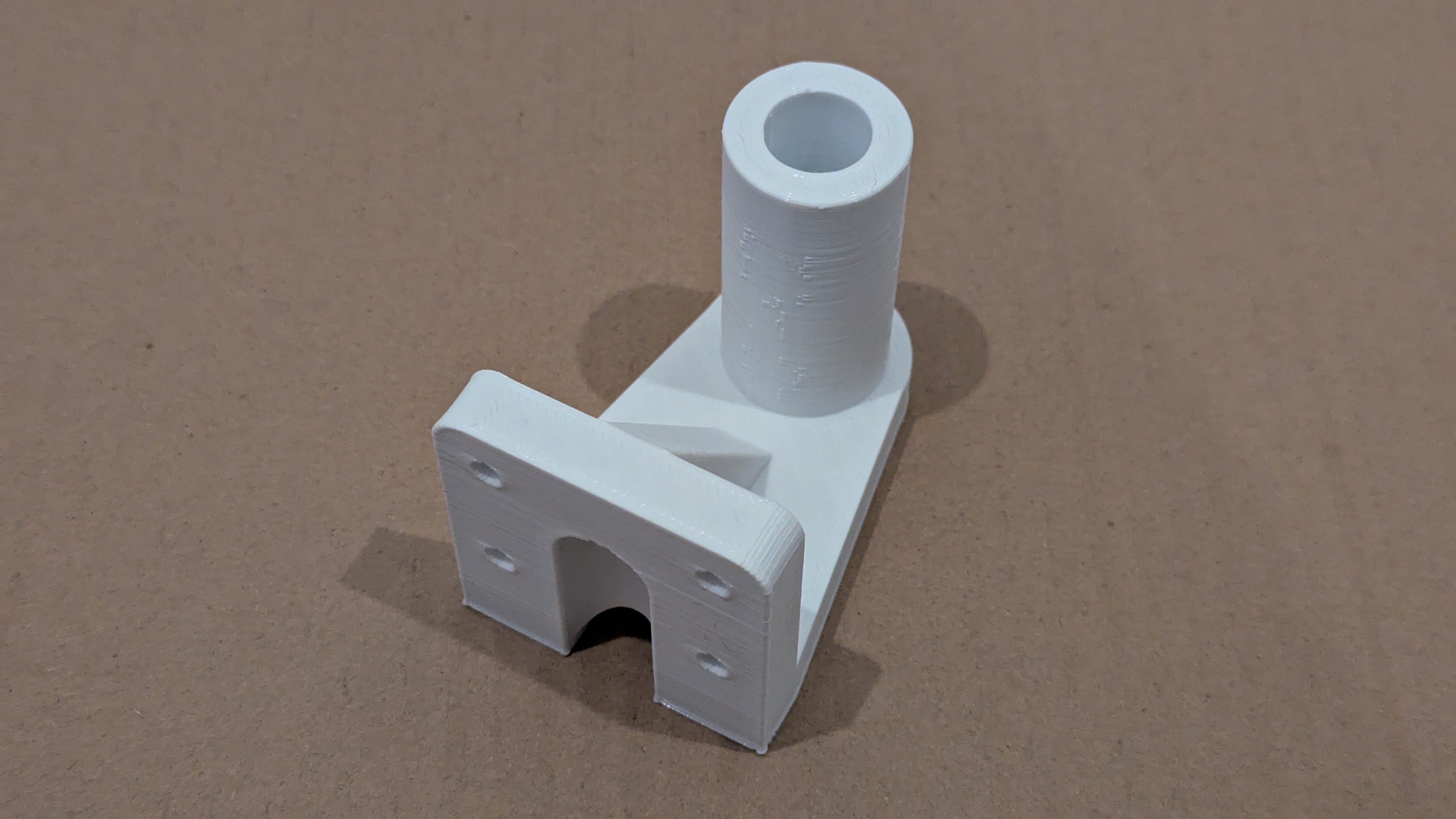 Ecowitt WS90 Wall Mount with cable hole