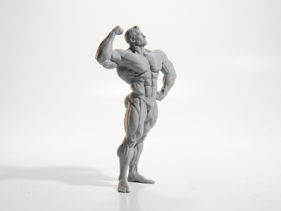 Buff Man Bodybuilder Figurine 3D Printable