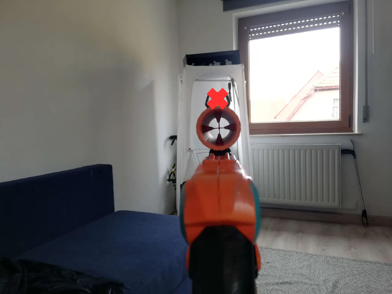 Nerf Scope without PiggyBack (Nstrike And Picatinny)