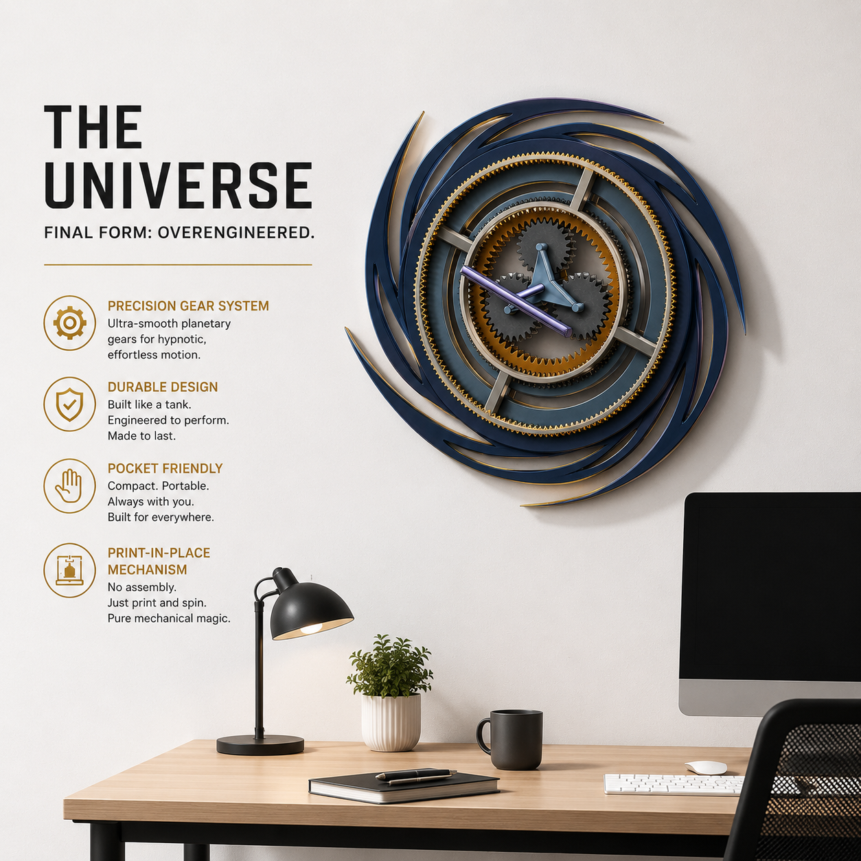 THE UNIVERSE — Final Form Overengineered Mechanical Spinner