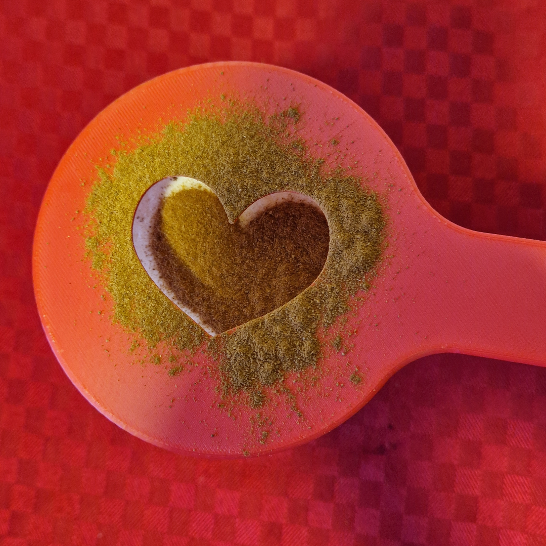 Miniatura 6 do modelo 3D Heart Milk foam template