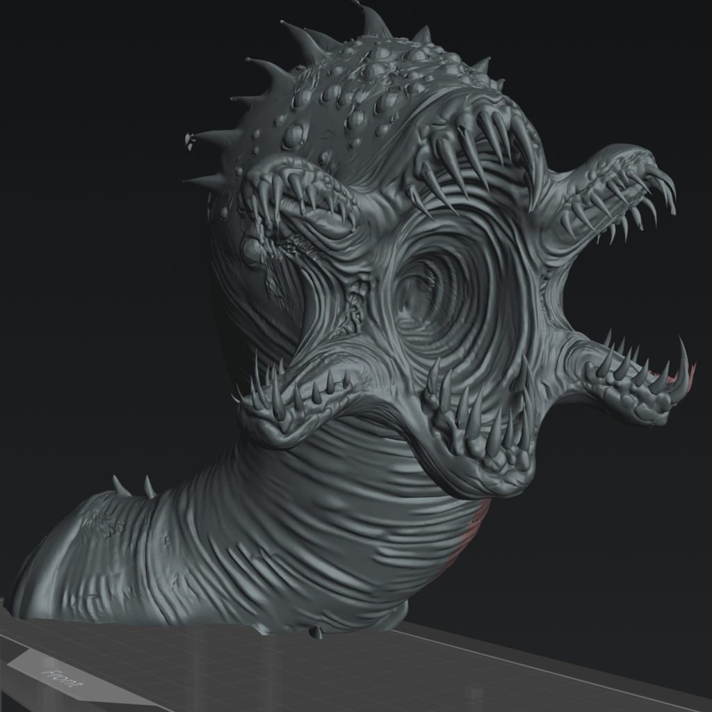 Mire Wyrm Monster Beast - The Eightpints The Mire
