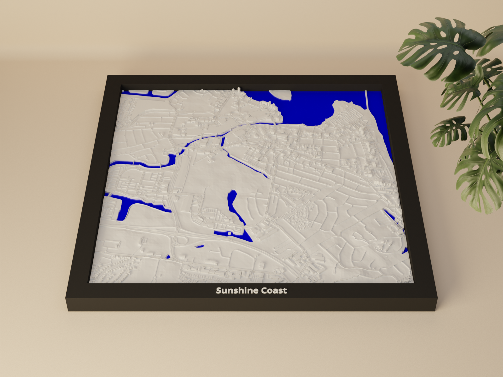 Sunshine Coast, Australia - 3D Miniature